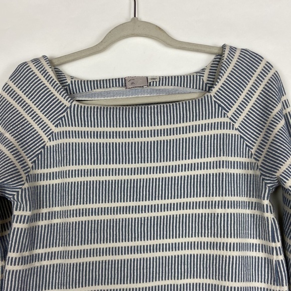 Anthropologie Postmark Striped Boat Neck Quarter Sleeve Size Small Shirt Top - Picture 14 of 16